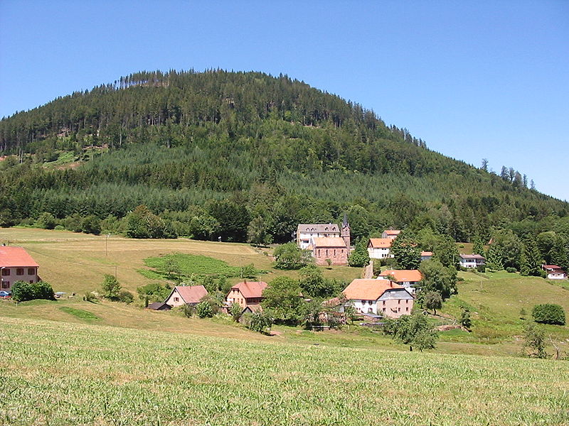 View of Climont from the southeast